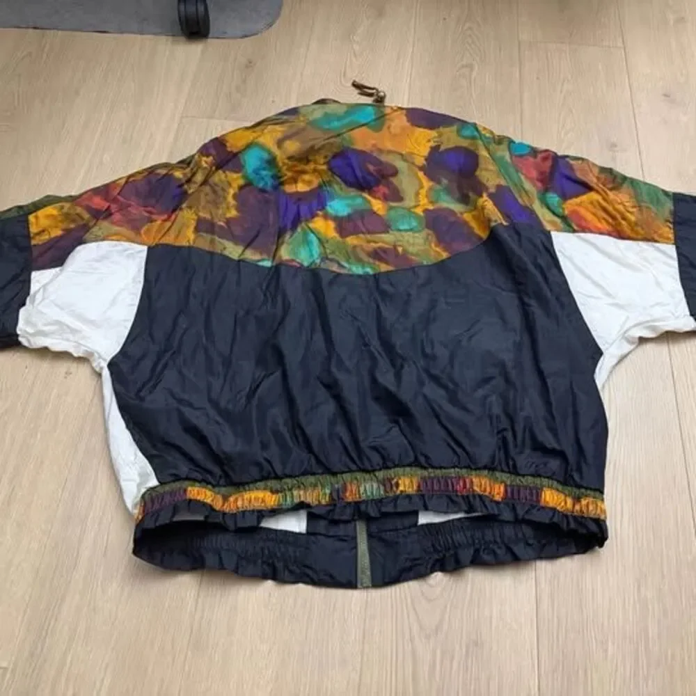 Vintage River Edge Sport Vintage Windbreaker Jacket size 2X